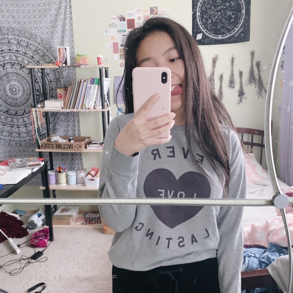 Old Navy love everlasting sweatshirt